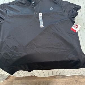 Reebok Men's Charcoal Polo Shirt